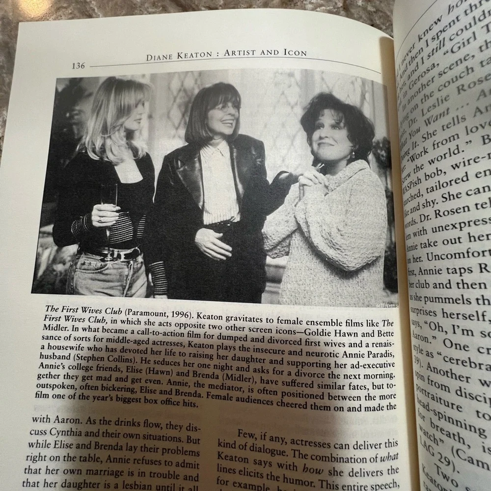 Diane Keaton Hardcover Book NEW